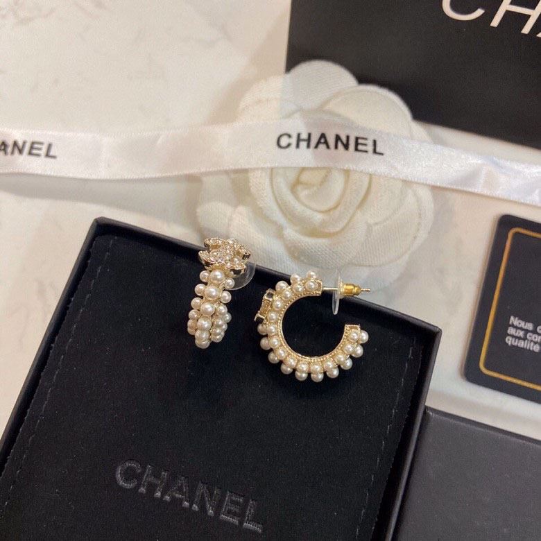 Ch*el earrings